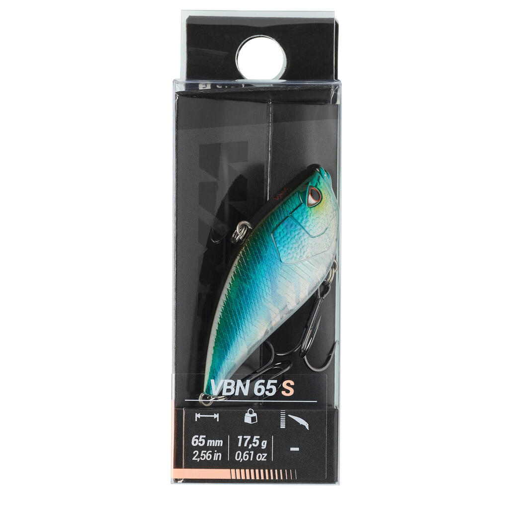 LIPLESS HARD LURE WXM VBN 65 S - BLUE BACK