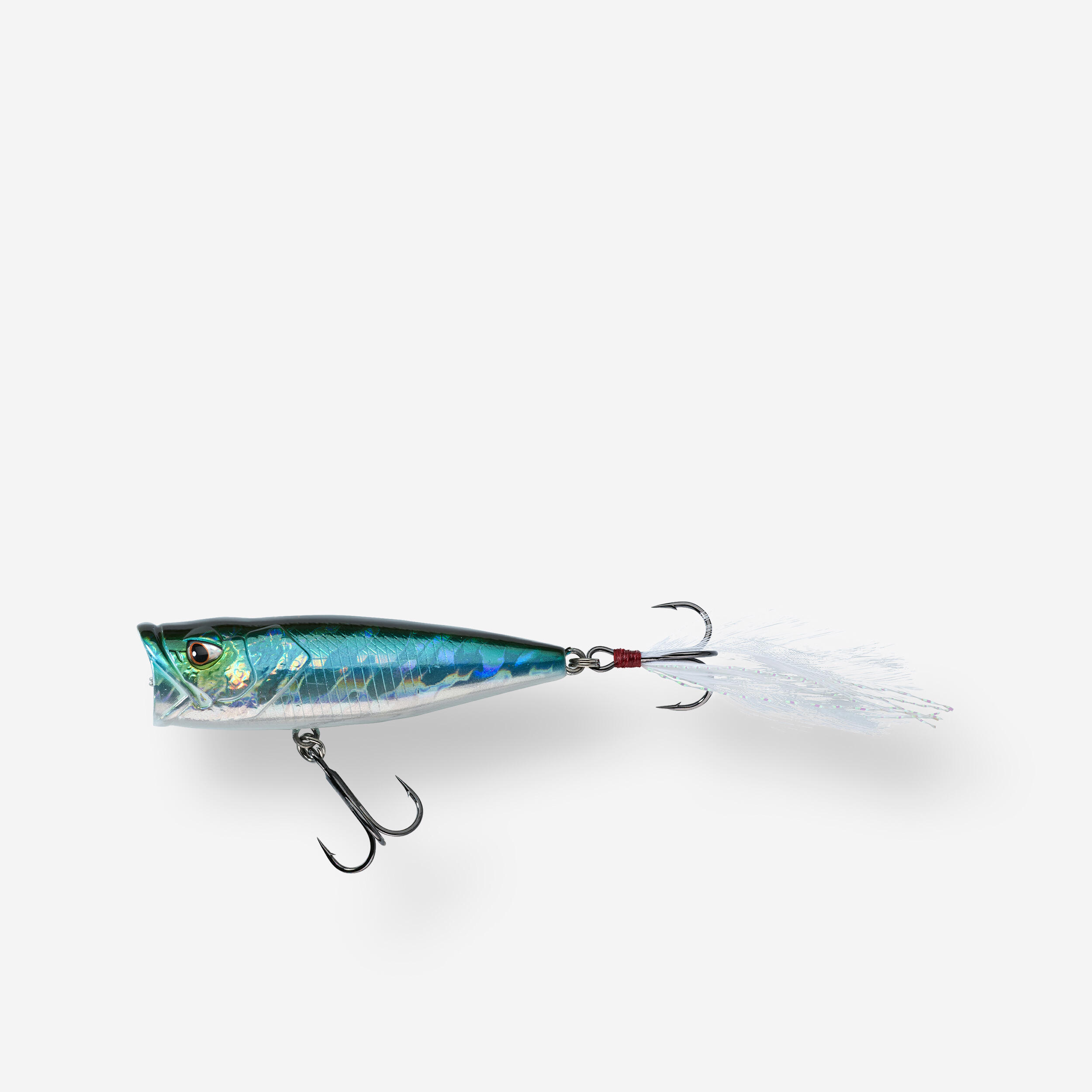 Amostra flutuante pesca popper wxm ppr 65 f dorso azul
