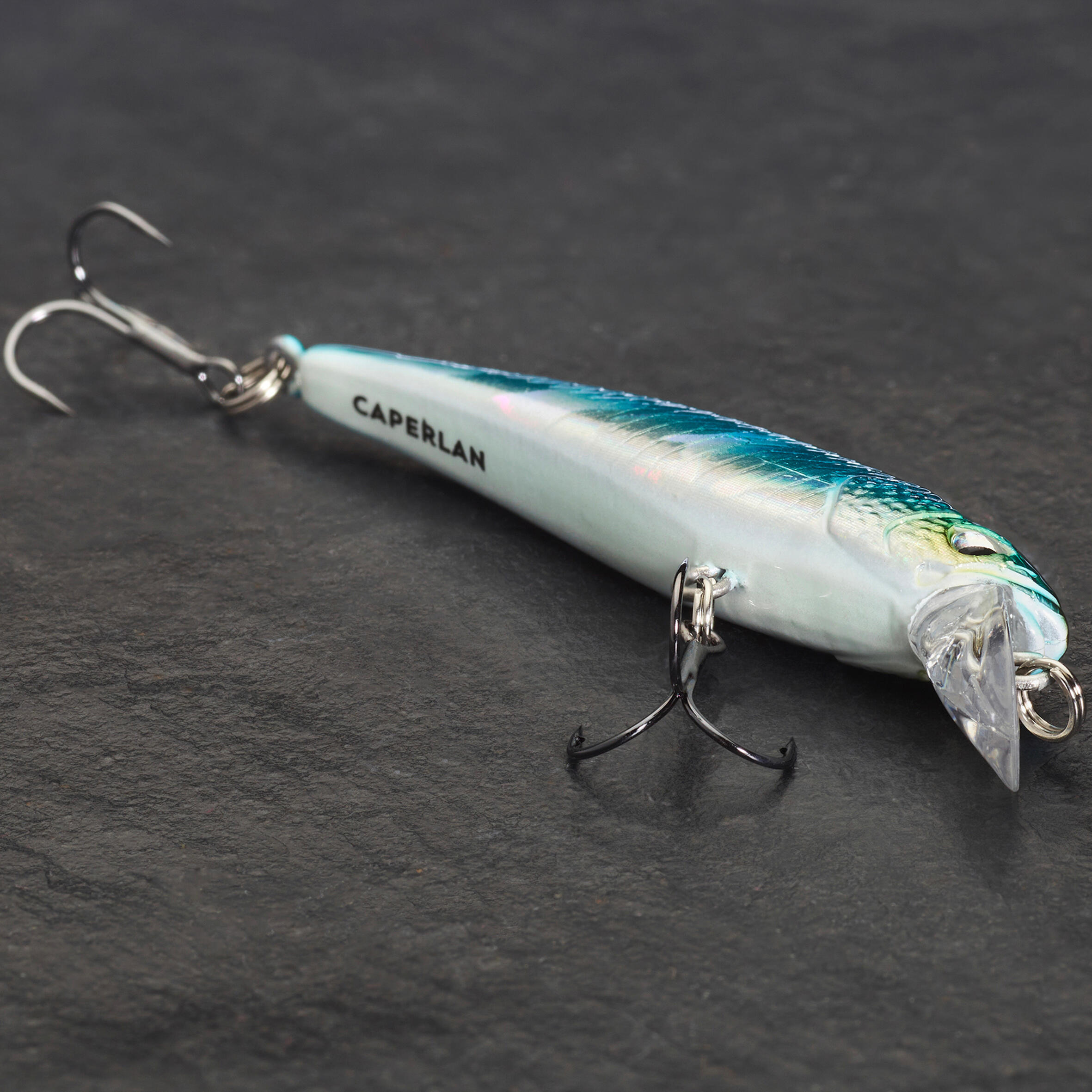 MINNOW JERKBAIT HARD LURE WXM MNW 50 SP - BLUE BACK 3/4