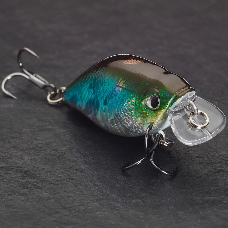 Wobbler Crankbait Shallow Runner WXM CRKSR 40 F blauer Rücken