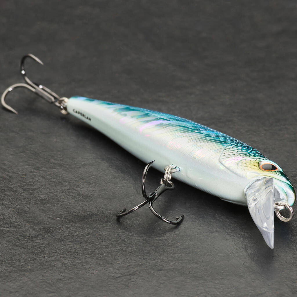 MINNOW JERKBAIT HARD LURE WXM MNW 100 SP - WHITE