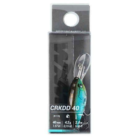 CRANKBAIT HARD LURE DEEP DIVING WXM CRKDD 40 F - BLUE BACK