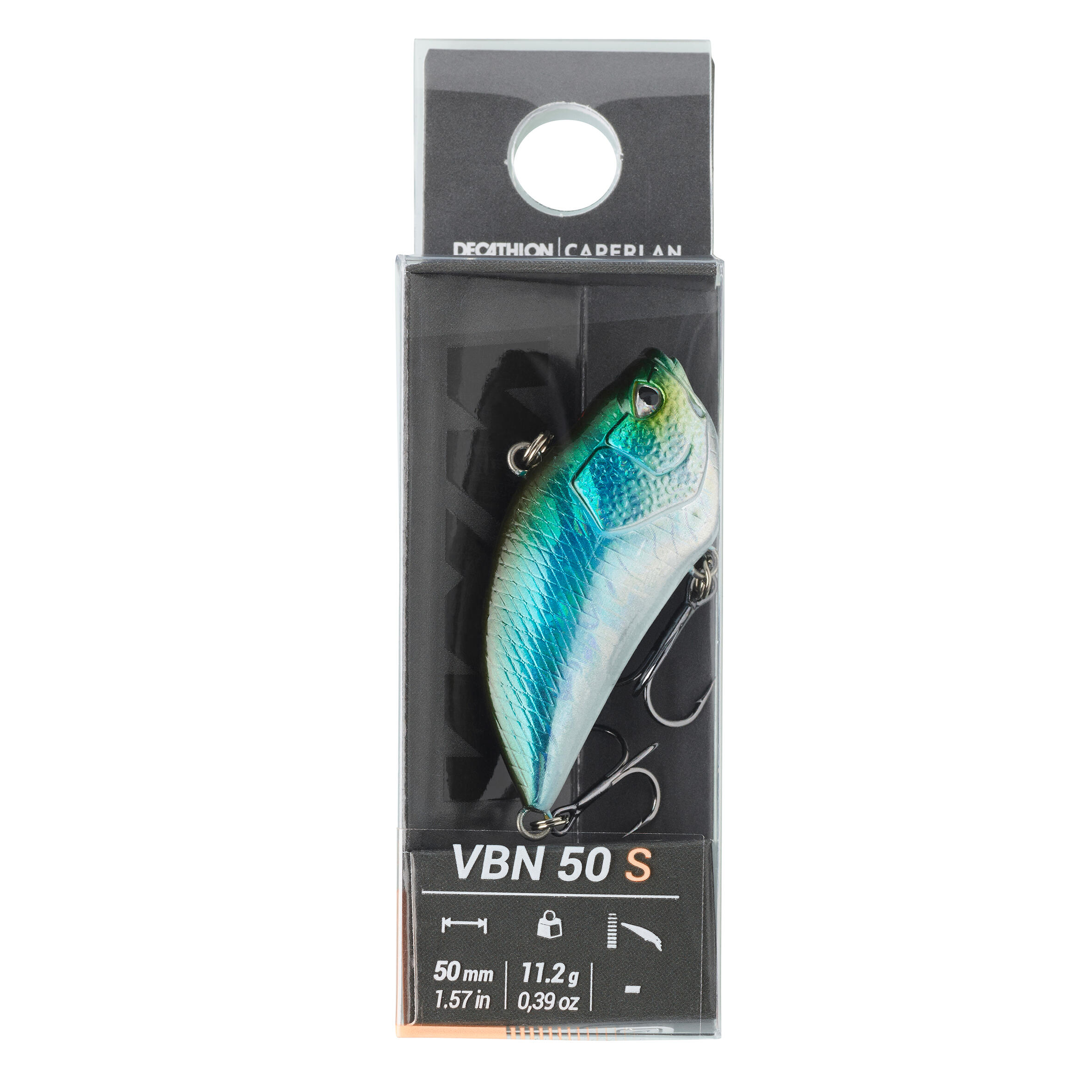 PLUG BAIT LIPLESS LURE FISHING VBN 50 S DOS BLUE - CAPERLAN