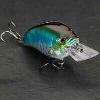 CRANKBAIT HARD LURE SHALLOW RUNNER WXM CRKSR 53 F - BLUE BACK