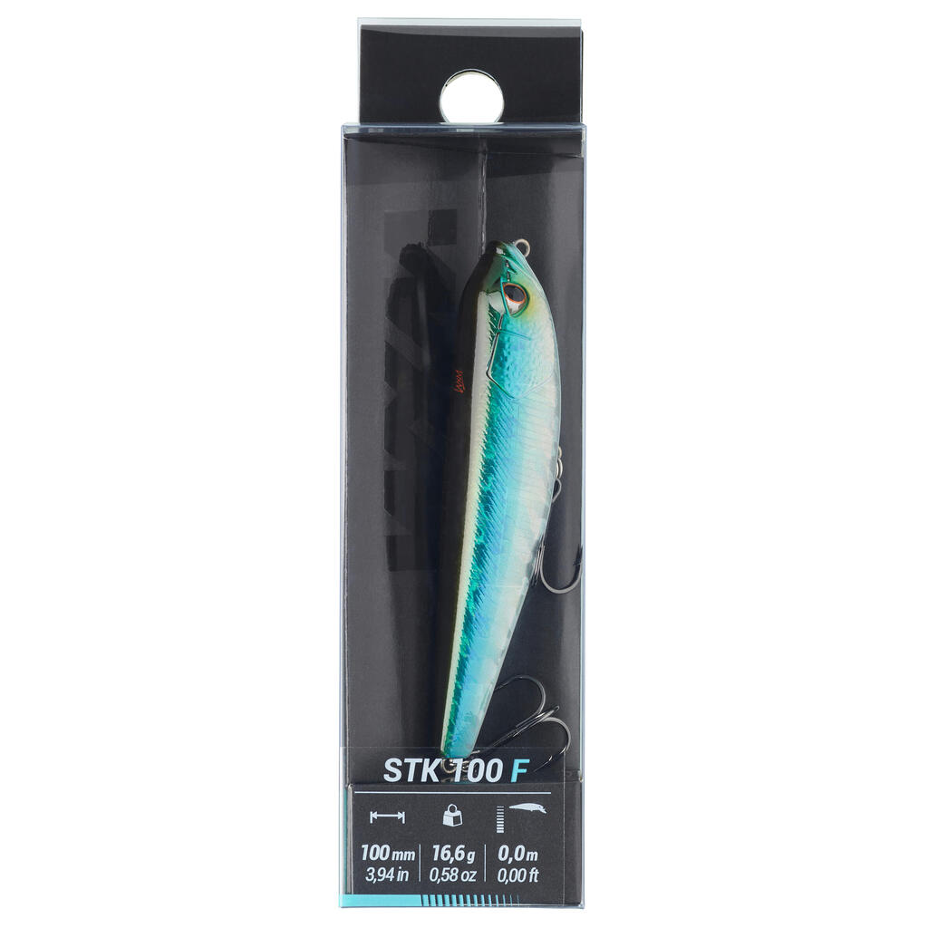 Wobbler Stickbait WXM STK 100 F Black Bass