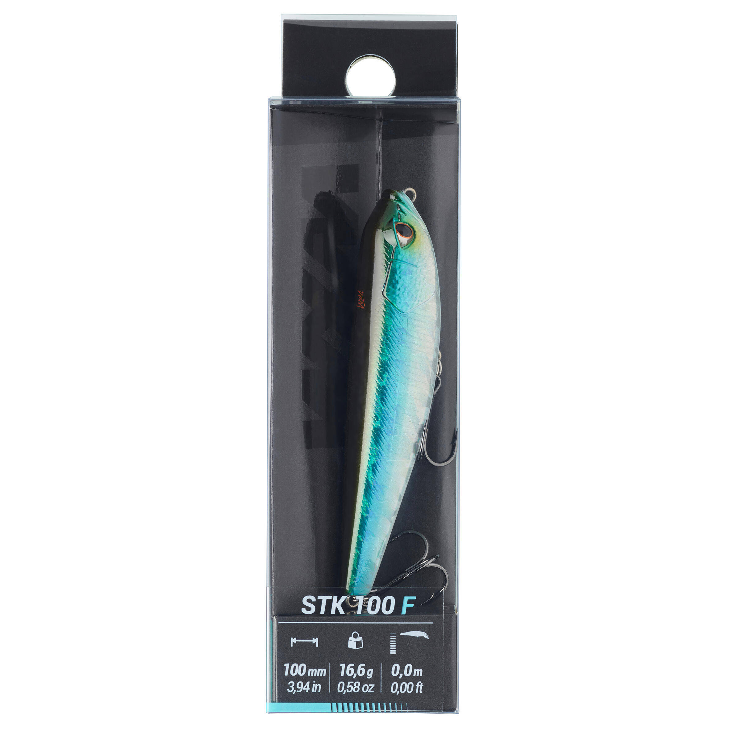 STICKBAIT HARD LURE WXM STK 100 F - BLUE BACK -  4