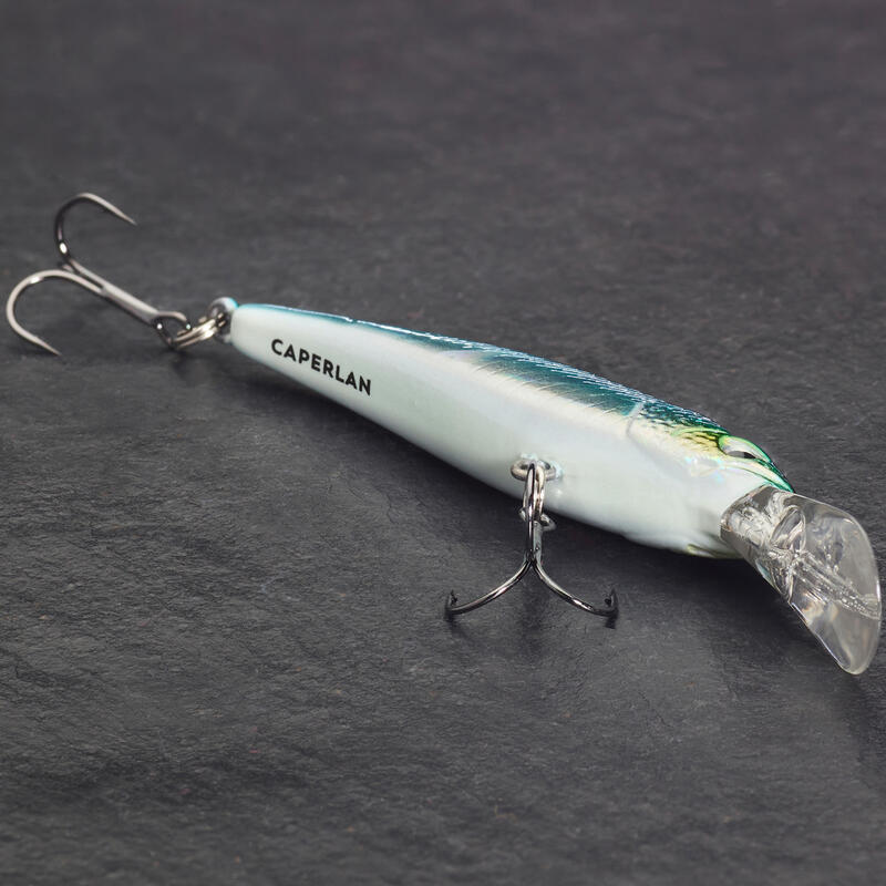 POISSON NAGEUR JERKBAIT/ DEEP MINNOW WXM MNWDD 50 SP DOS BLEU