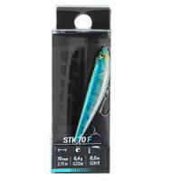 طعم صيدStickbait Plug Bait STK 70 F أسود أزرق