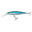 AMOSTRA FLUTUANTE PESCA JERKBAIT MINNOW WXM MNWDD 76 SP DORSO AZUL