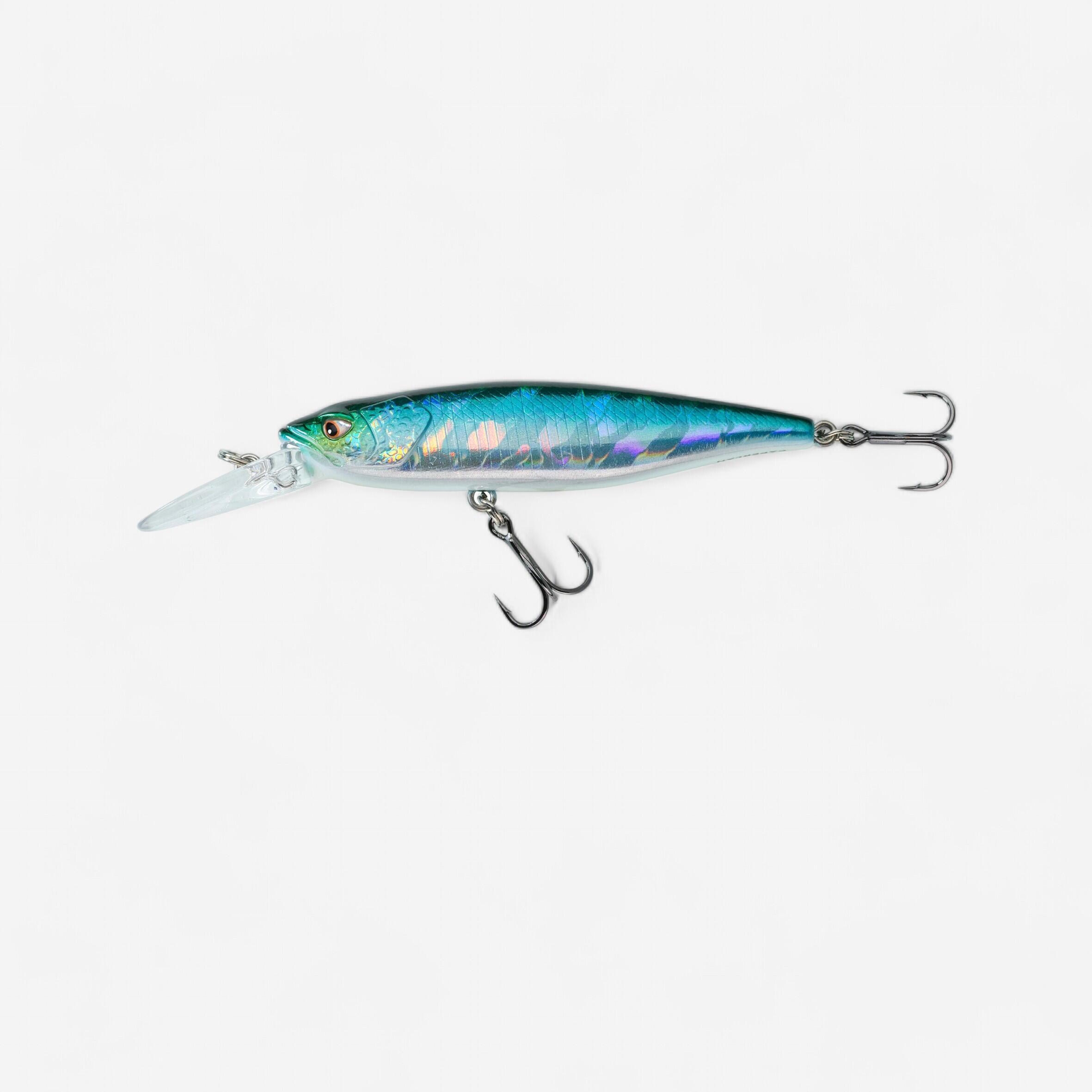 SWIMMER FISH JERKBAIT MINNOW WXM MNWDD 76 SP BACK BLUE