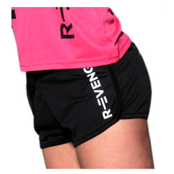 Pantalón corto mujer cardio training r-evenge negro