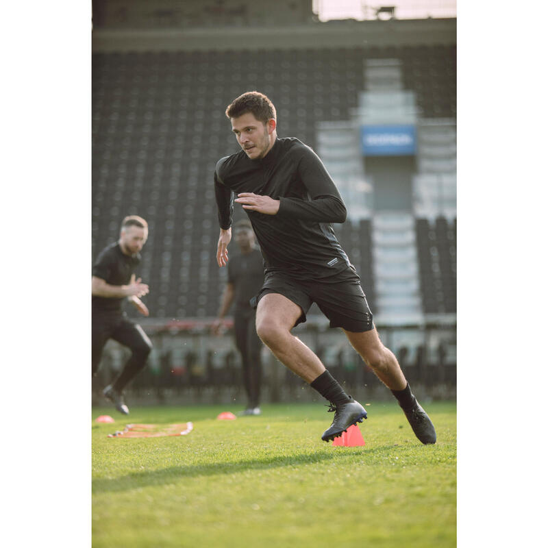 Driekwart voetbal trainingsbroek CLR zwart