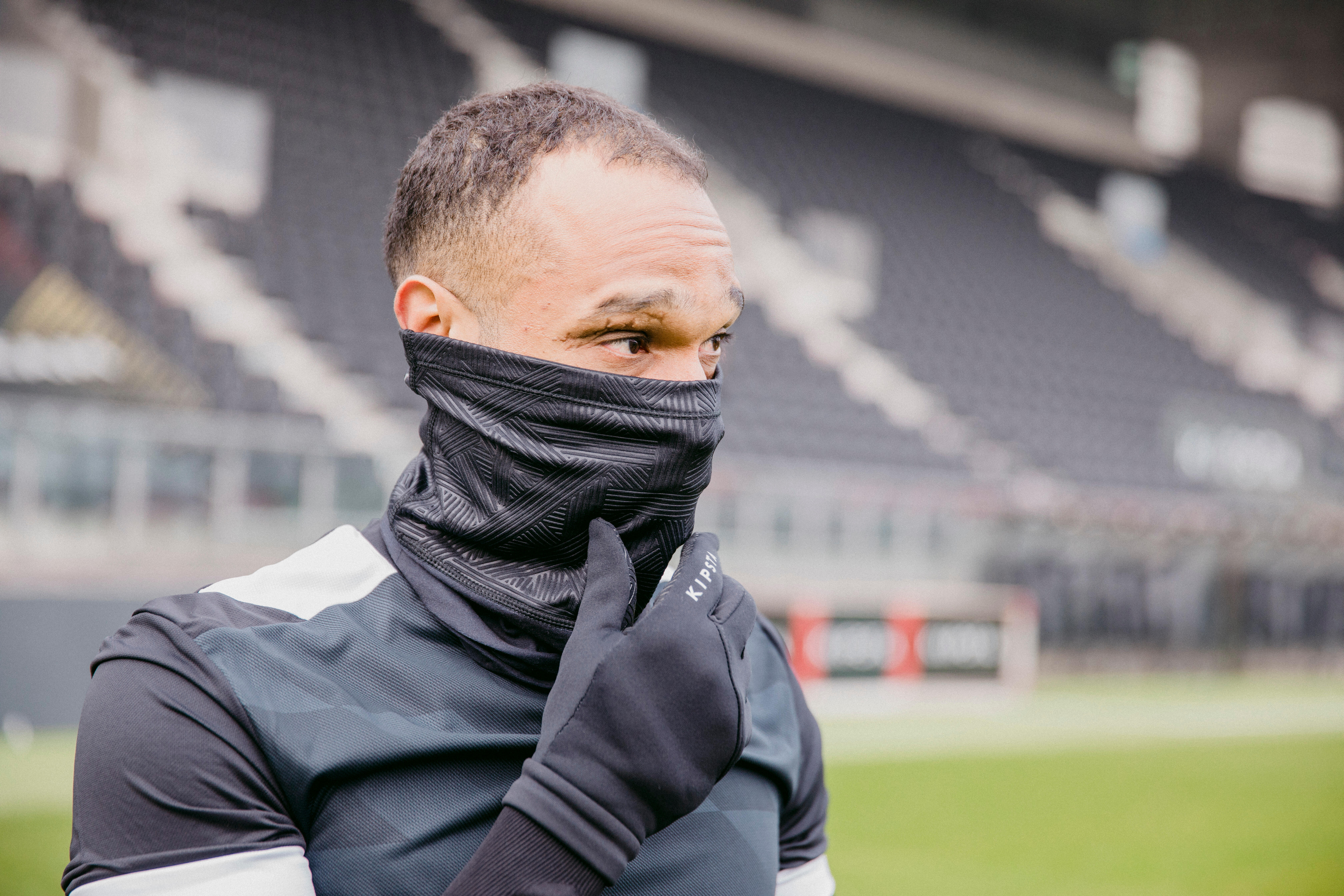 Neck Warmer - Keepdry 500 Black - KIPSTA