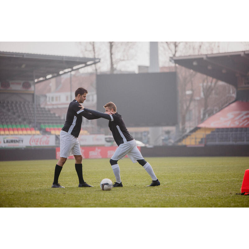 Thermoshirt unisex Keepdry 500 met lange mouwen zwart