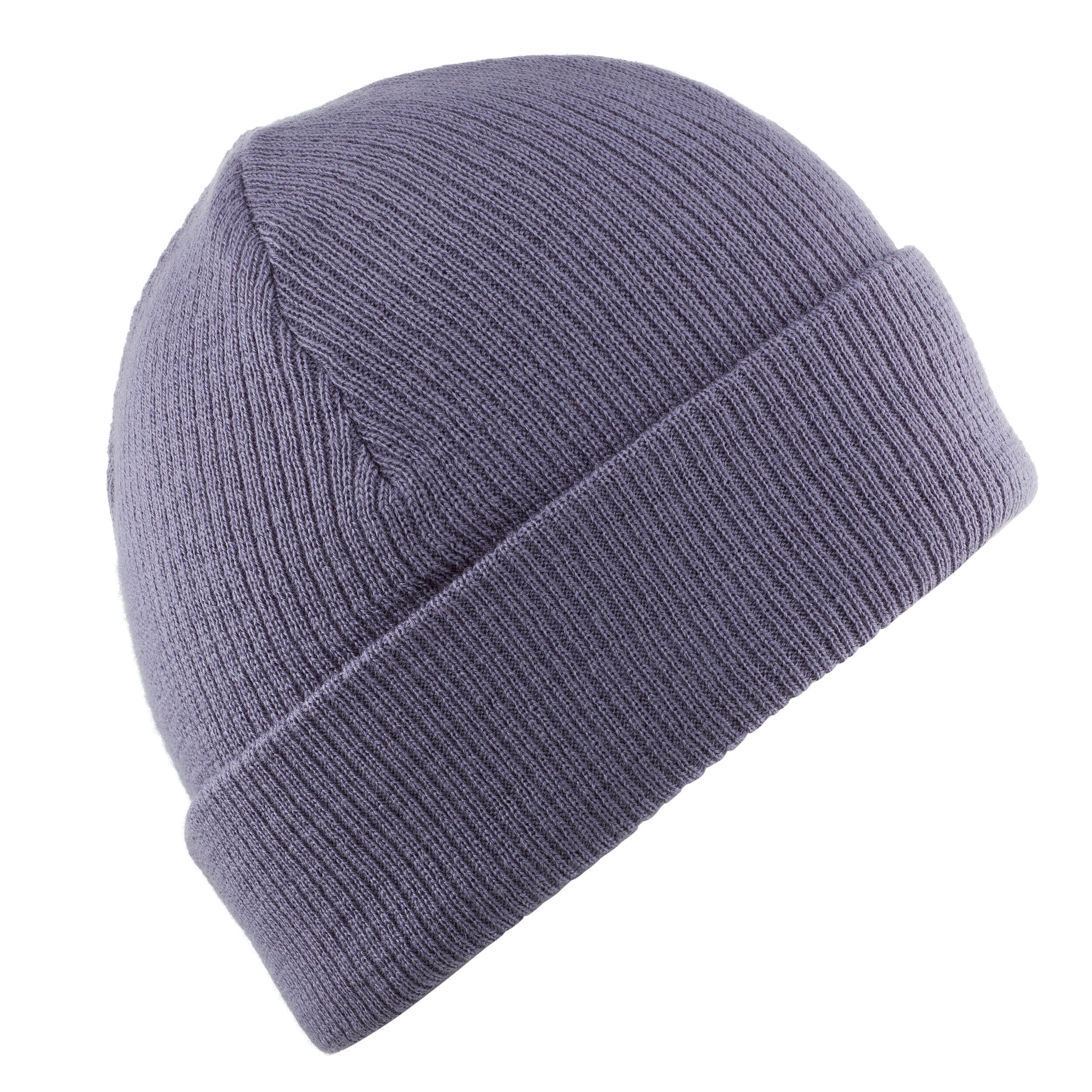 ADULT SKI HAT - FISHERMAN - LAVENDER 4/6
