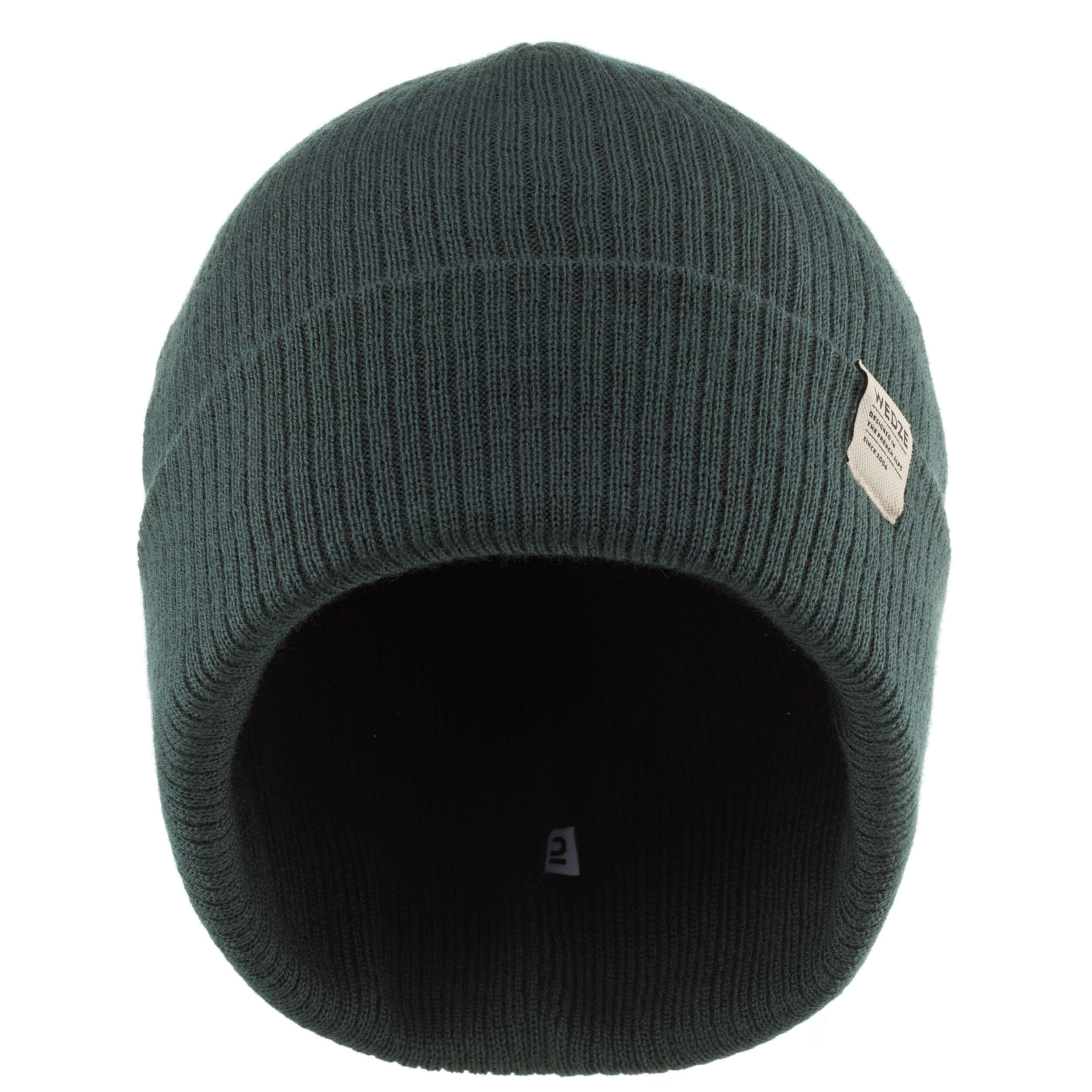 ADULT SKI HAT - FISHERMAN - FOREST GREEN 6/9