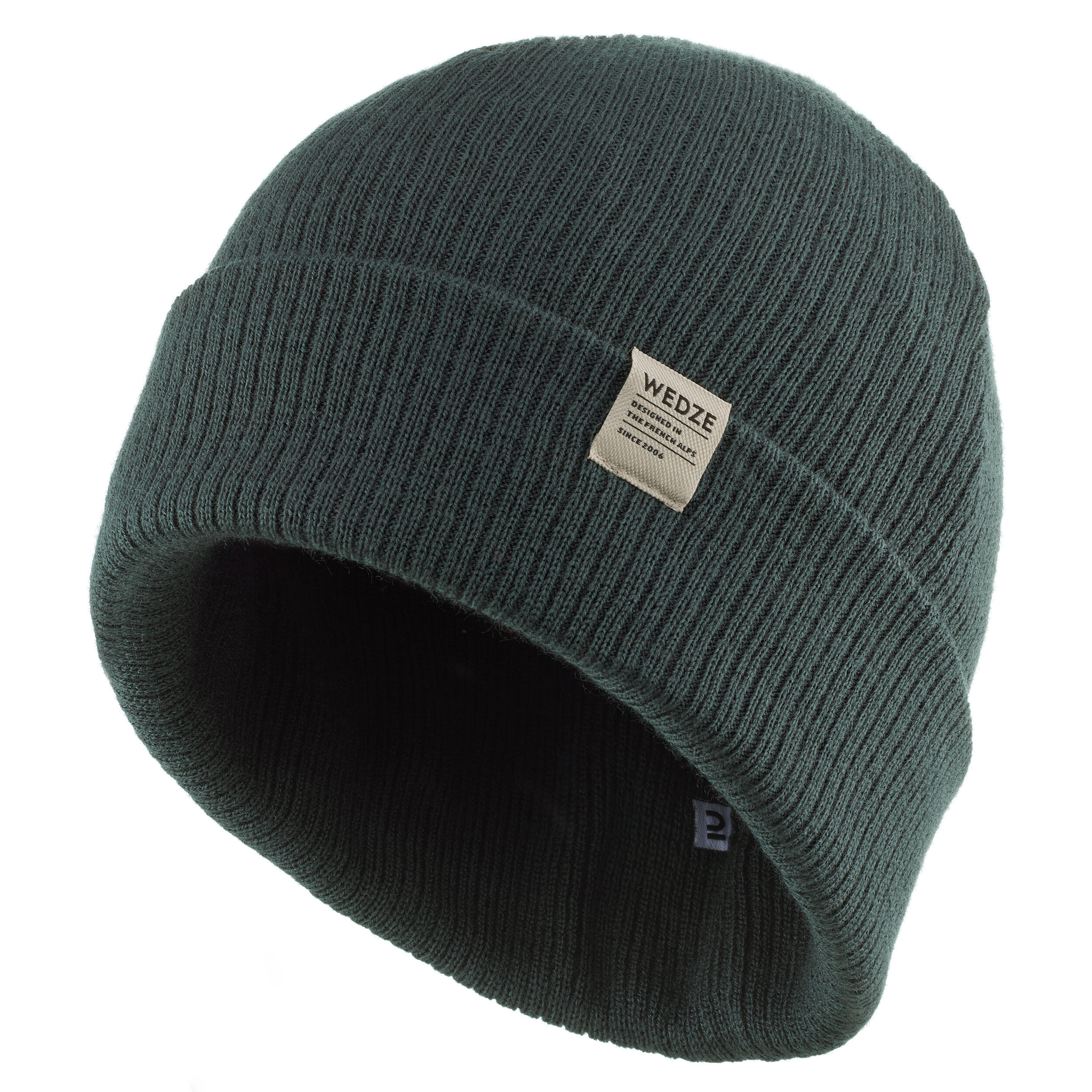 ADULT SKI HAT FISHERMAN FOREST GREEN 