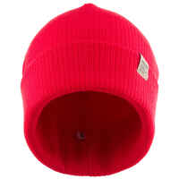 ADULT SKI HAT - FISHERMAN - BRIGHT RED