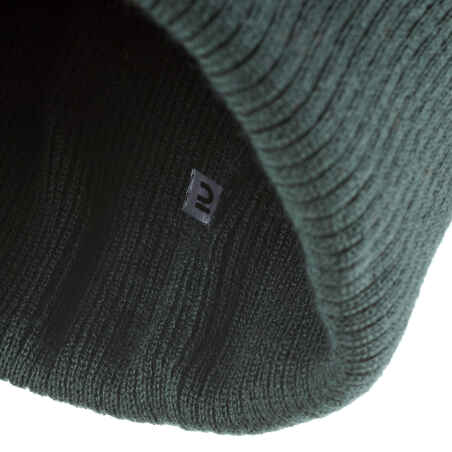 ADULT SKI HAT - FISHERMAN - FOREST GREEN