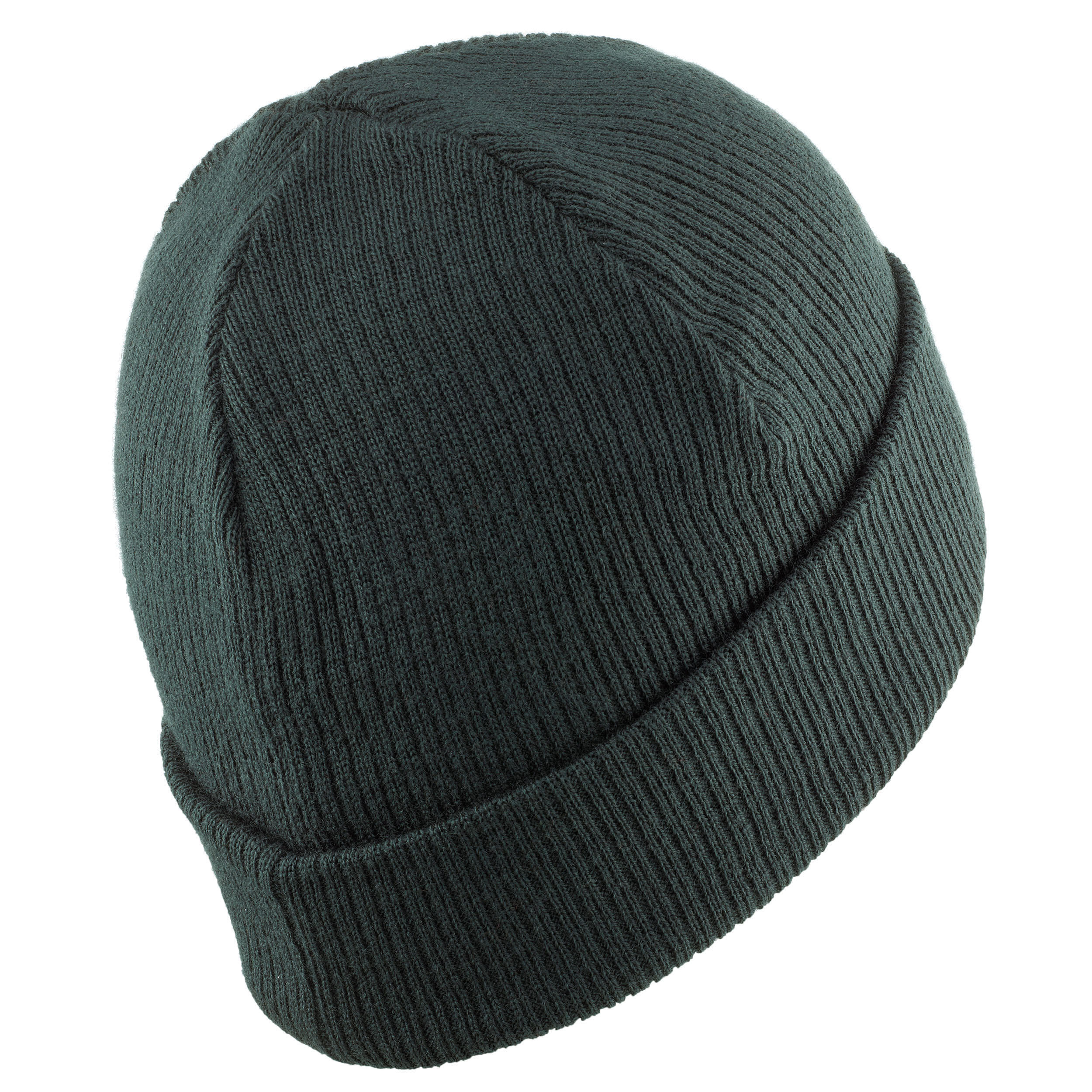 ADULT SKI HAT - FISHERMAN - FOREST GREEN 8/9