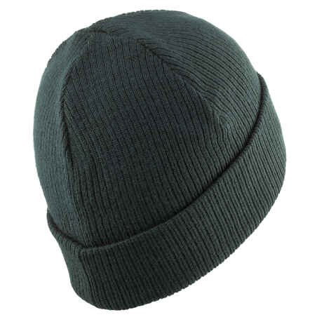 ADULT SKI HAT - FISHERMAN - FOREST GREEN