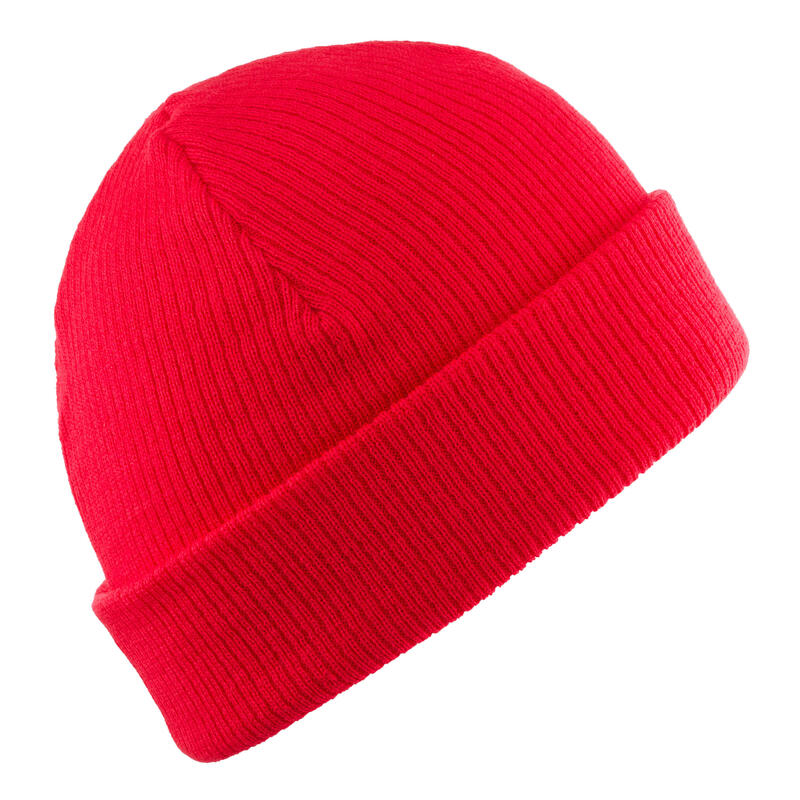 BONNET DE SKI ADULTE - FISHERMAN - ROUGE VIF