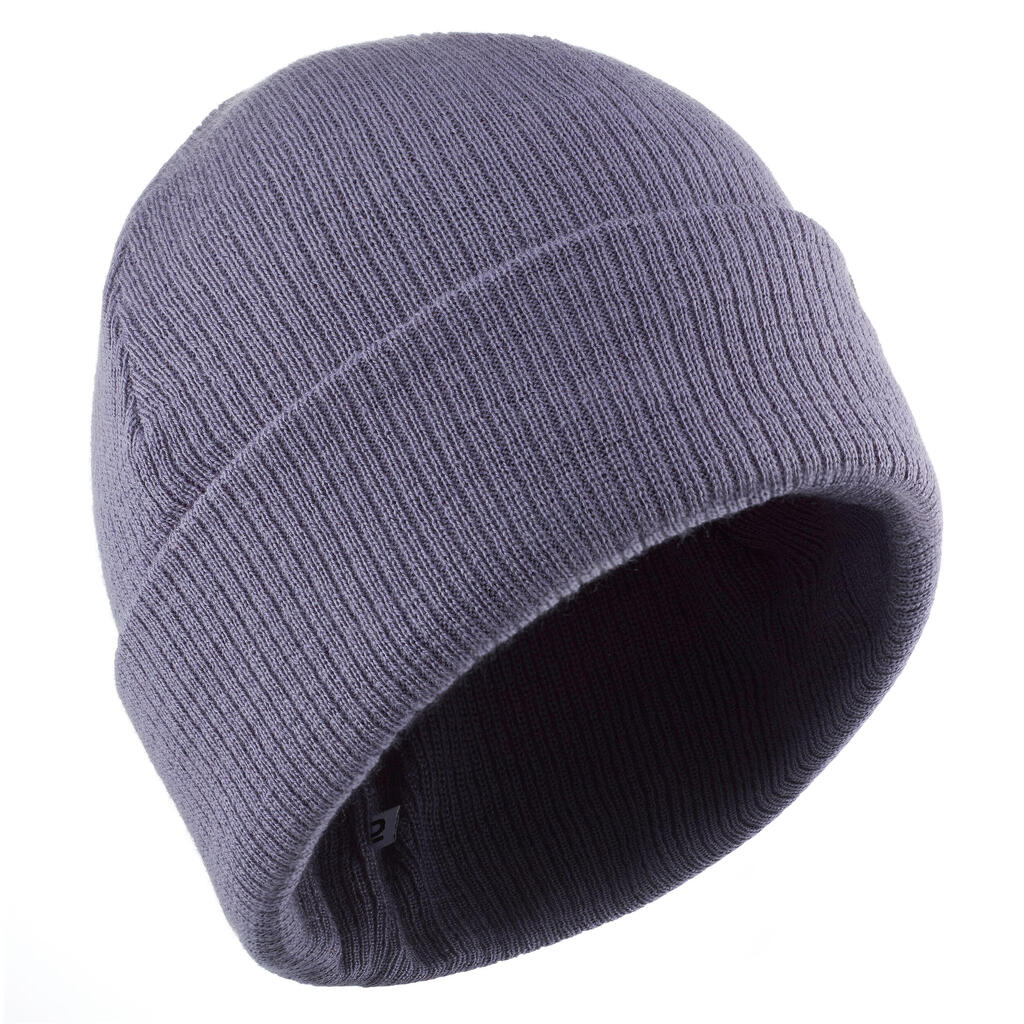 Adult ski hat - fisherman - lavender