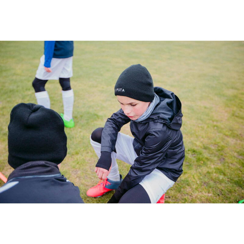 Decathlon Football Junior Kids' Football Tights Keepcomfort + - Black,  Breathable - Kipsta