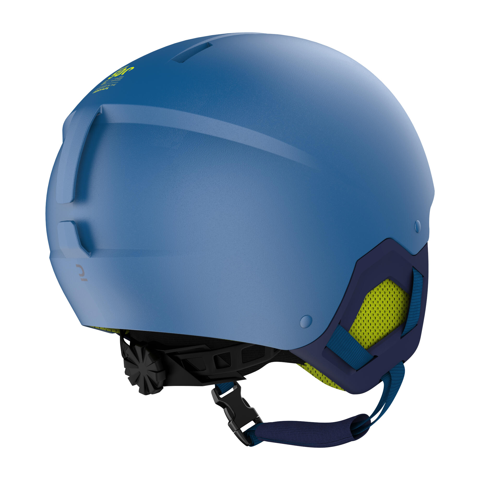 JR D-SKI helmet HKID 500 - Blue Yellow 9/11