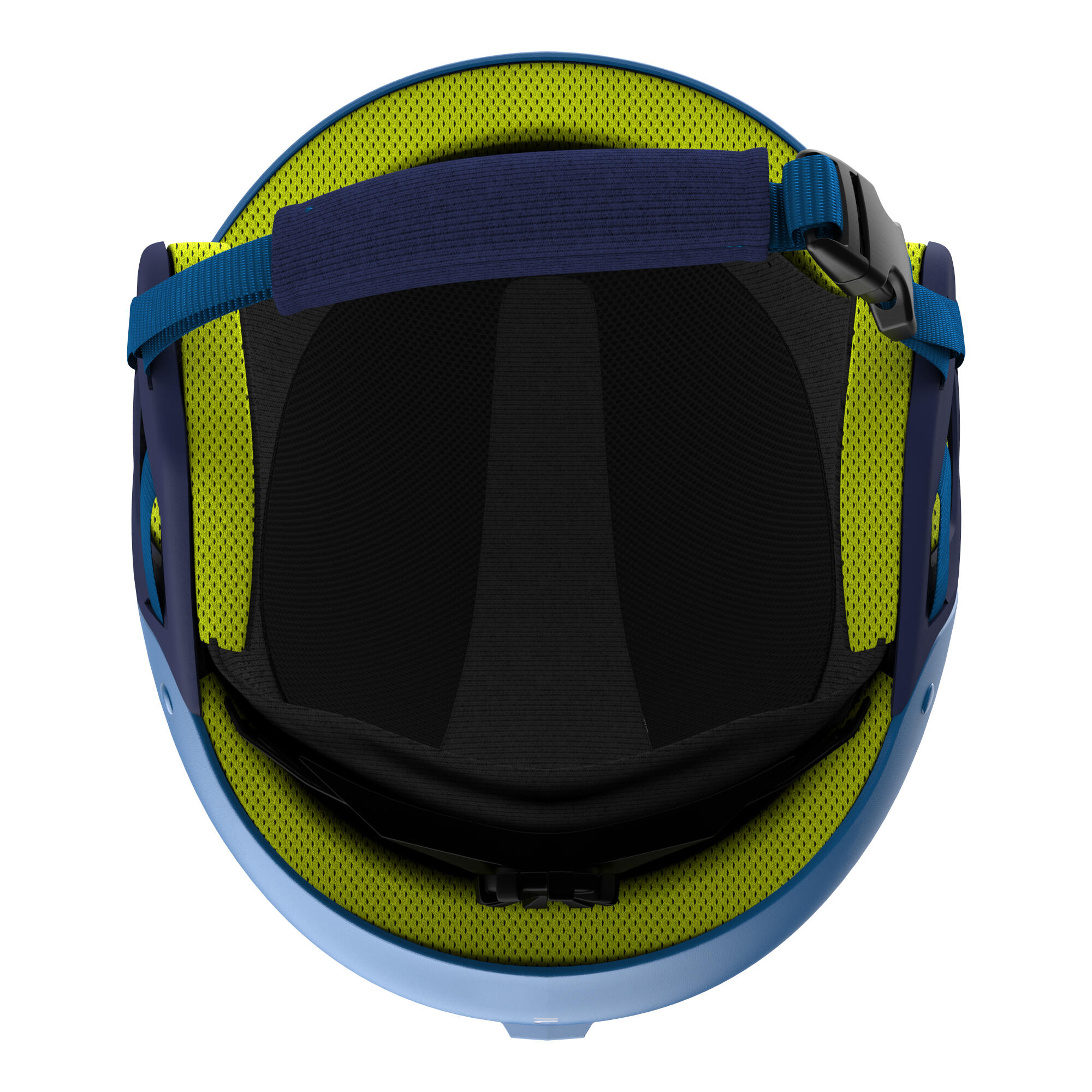 JR D-SKI helmet HKID 500 - Blue Yellow 8/11