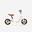 Bicicletă fără pedale Runride 500 10'' roz-bej copii 85-105 cm