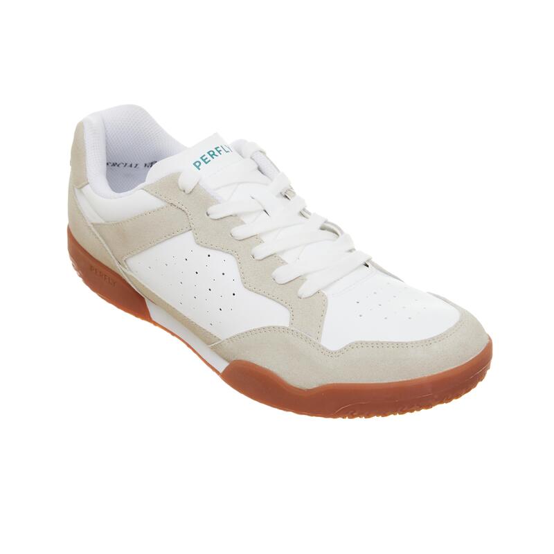 MEN BADMINTON SHOES BS 190 LTD BEIGE