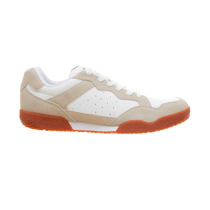 MEN BADMINTON SHOES BS 190 LTD BEIGE