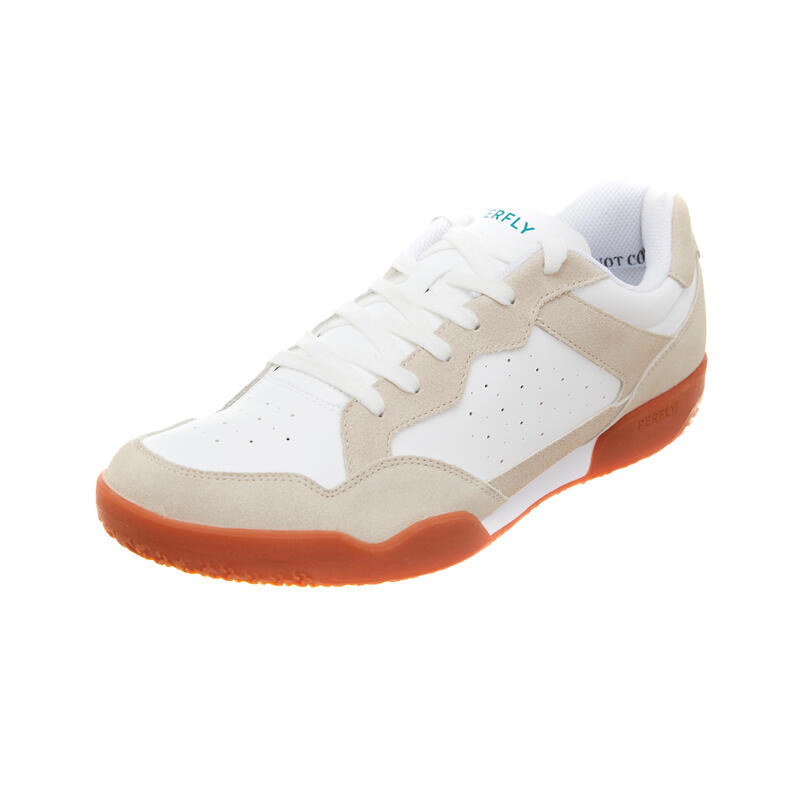 MEN BADMINTON SHOES BS 190 LTD BEIGE