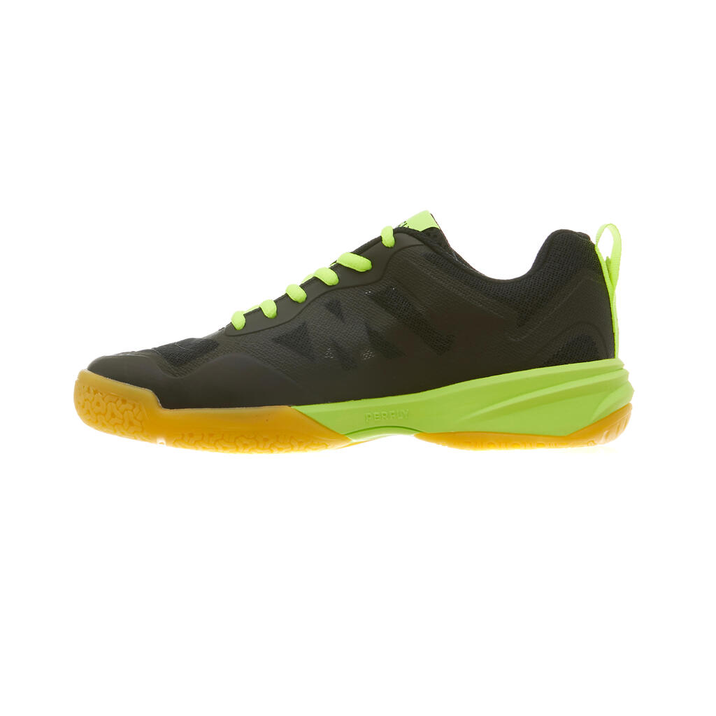 JUNIOR BADMINTON SHOES  BS 500 BLACK