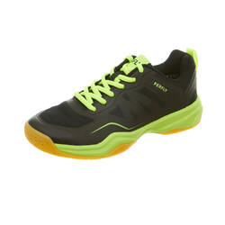 JUNIOR BADMINTON SHOES  BS 500 BLACK