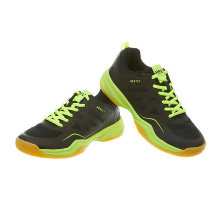 JUNIOR BADMINTON SHOES  BS 500 BLACK