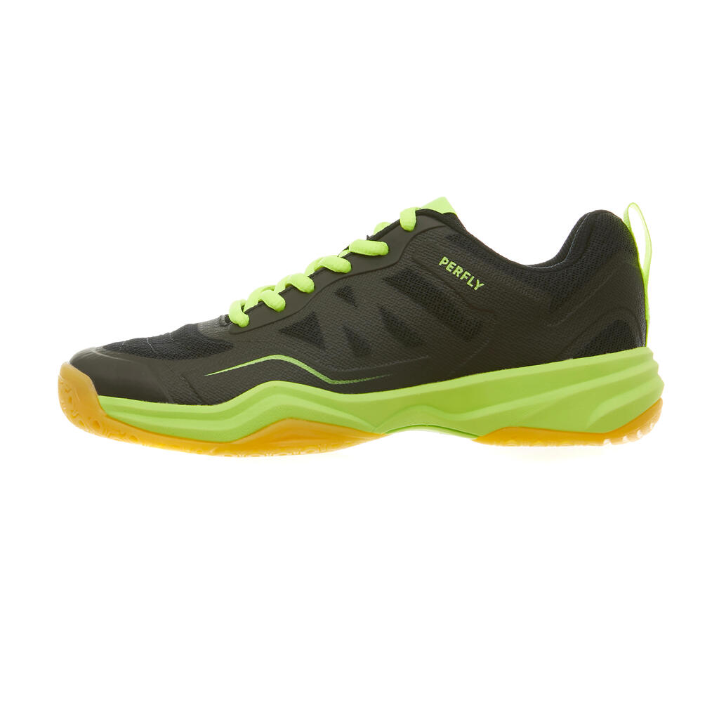 JUNIOR BADMINTON SHOES  BS 500 BLACK