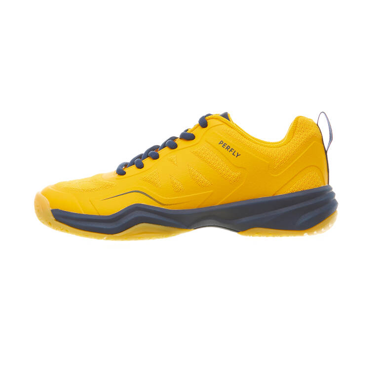 JUNIOR BADMINTON SHOES  BS 500 HONEY