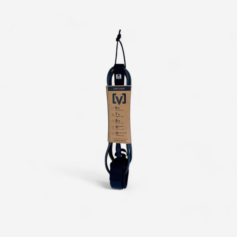 Leash Surf Victory 6' Negro Diámetro 7 Mm