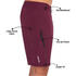 Men Surfing Boardshorts 500 Mid Tom Wine