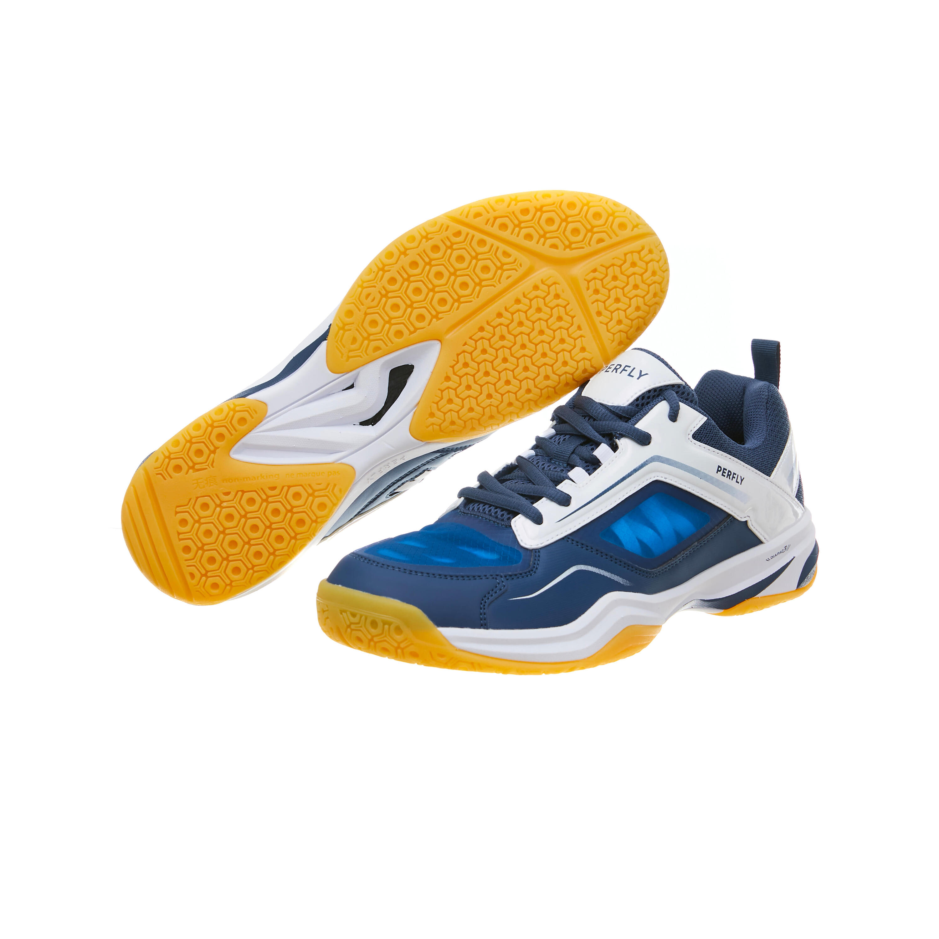 MEN BADMINTON SHOES BS 560 LITE WHALE GREY 12/20