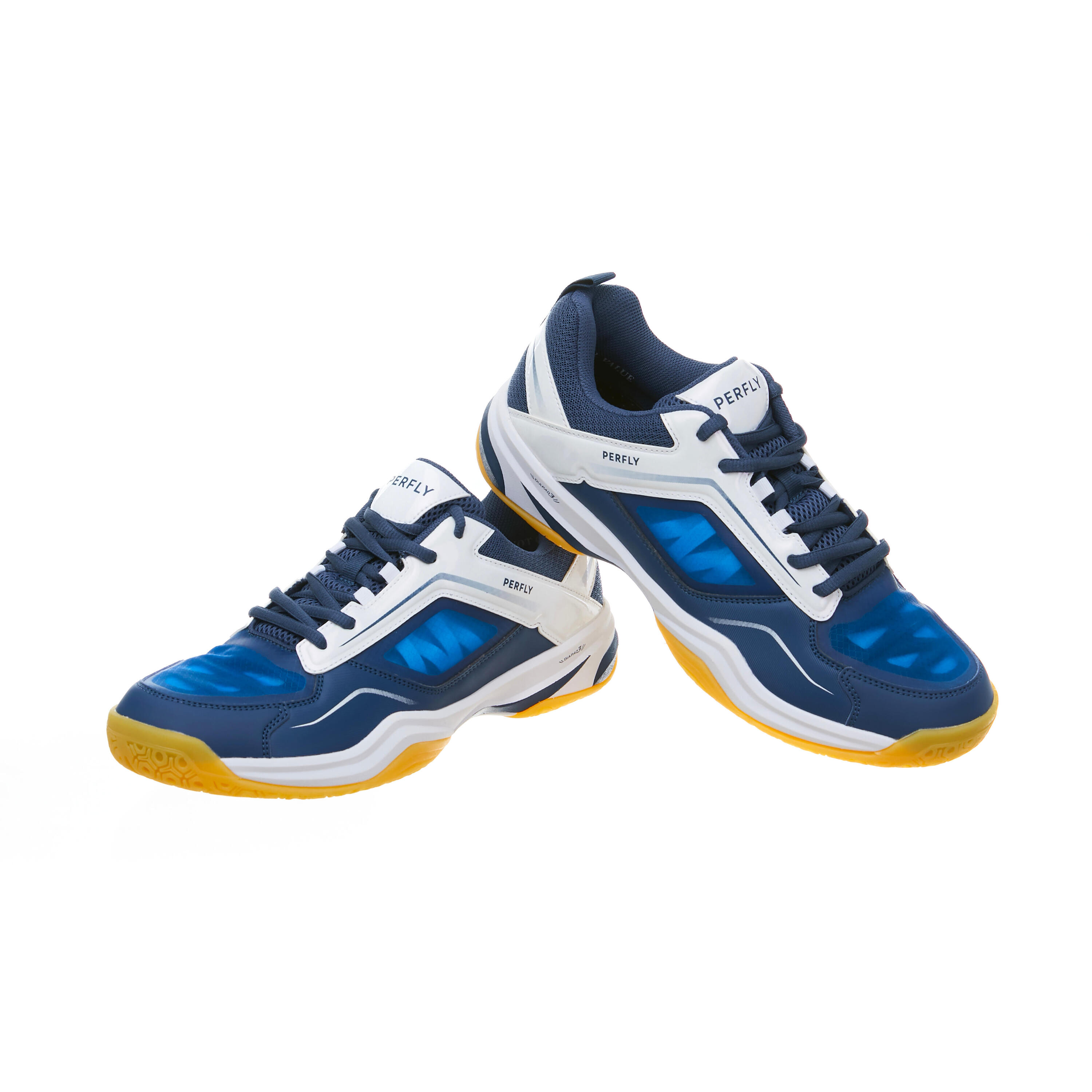 MEN BADMINTON SHOES BS 560 LITE WHALE GREY 9/20