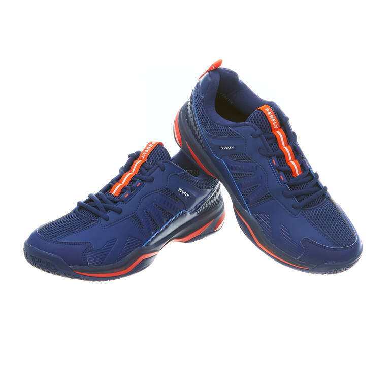 MEN BADMINTON SHOES BS PERFORM 590 NAVY BLUE