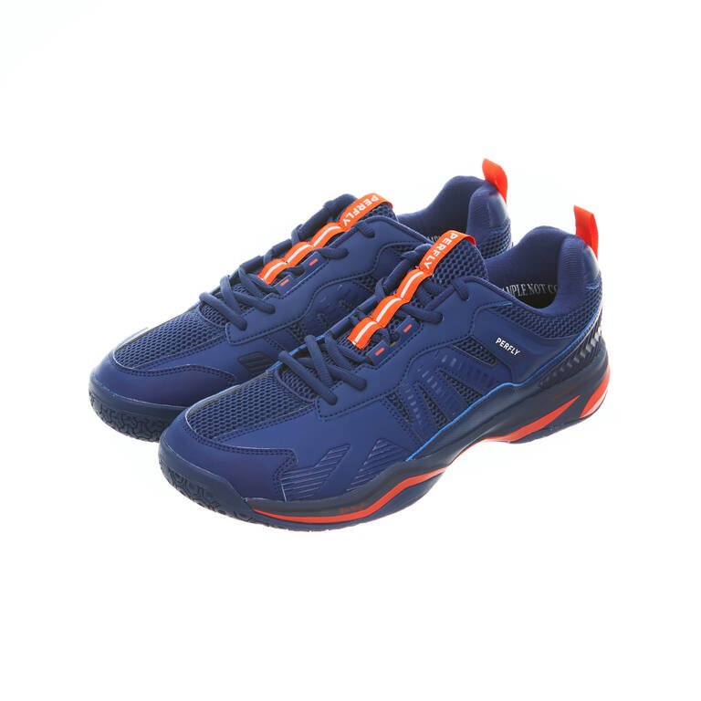 MEN BADMINTON SHOES BS PERFORM 590 NAVY BLUE