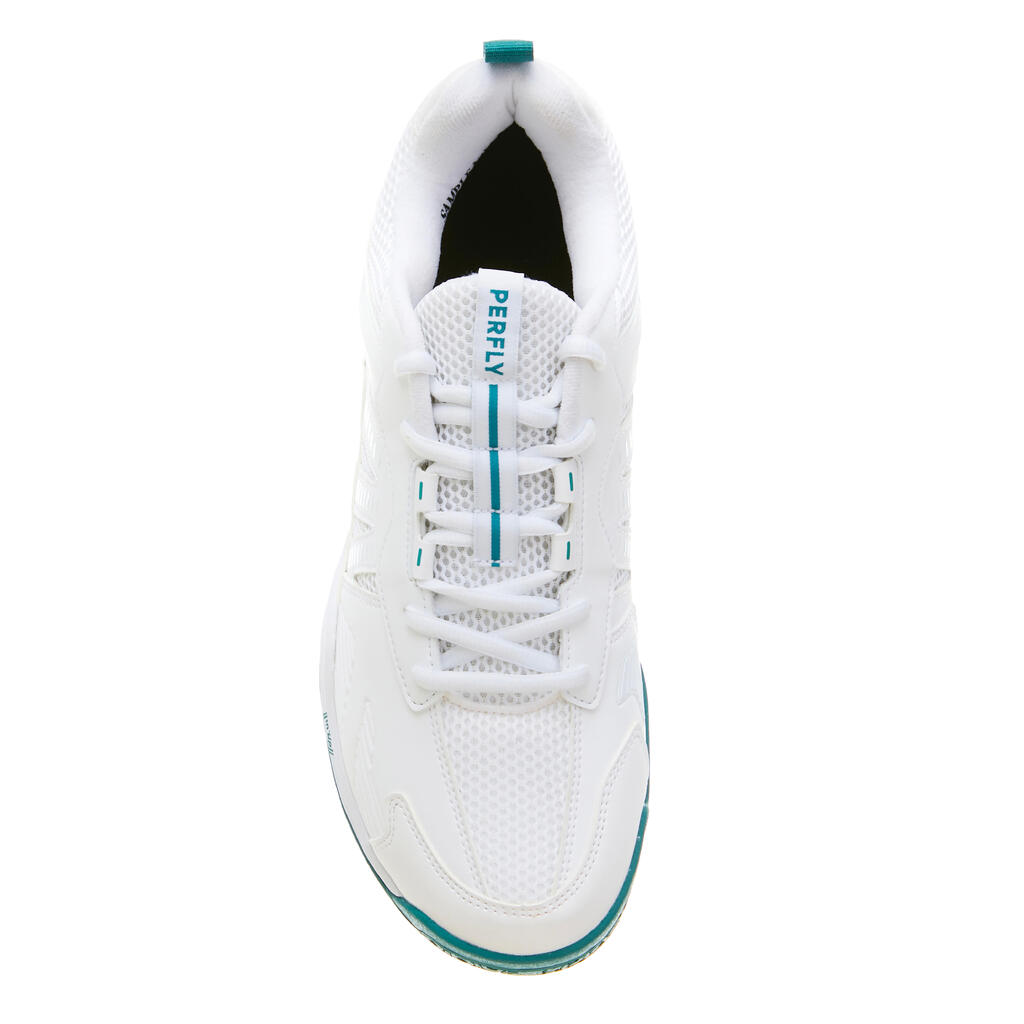 Herren Badmintonschuhe Perform 590 weiss 