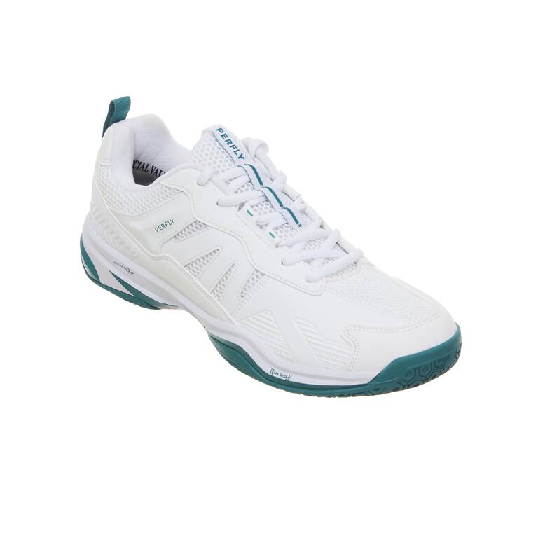 MEN BADMINTON SHOES PERFORM 590  WHITE