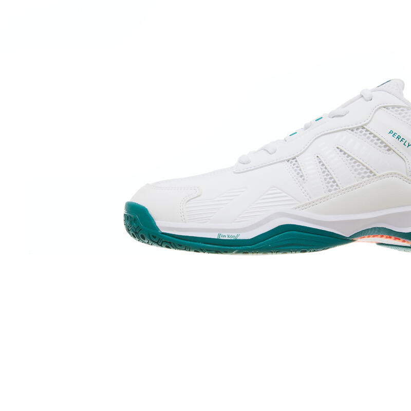 Herren Badmintonschuhe Perform 590 weiss 