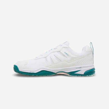 MEN BADMINTON SHOES PERFORM 590  WHITE