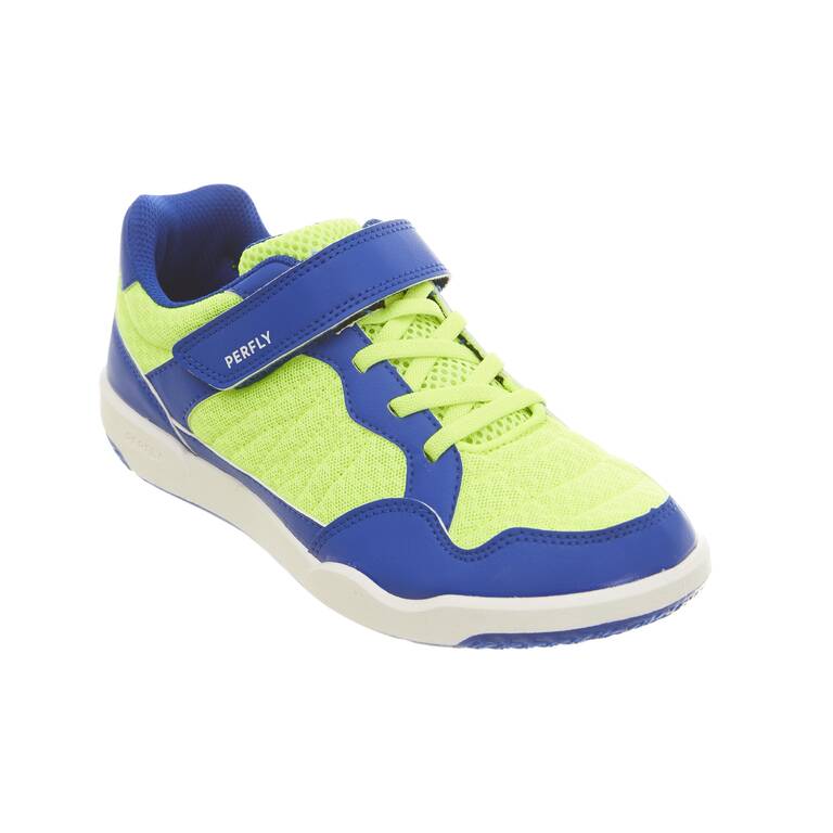 Kids Badminton Shoes BS 160 Electric Blue